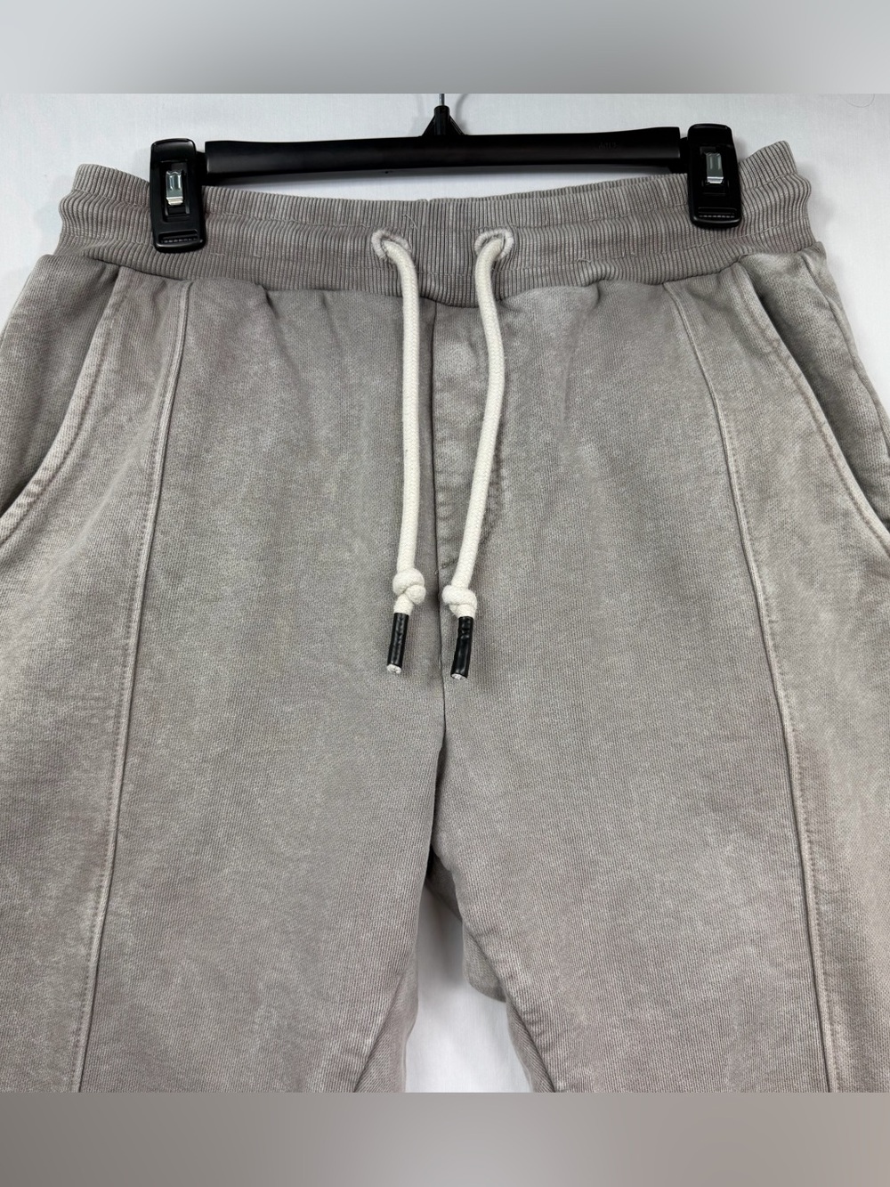 YoungLa 205 Light Brown/Grey Washed Heavyweight Gym Sweatpant Joggers Men Size M - Picture 2 of 10
